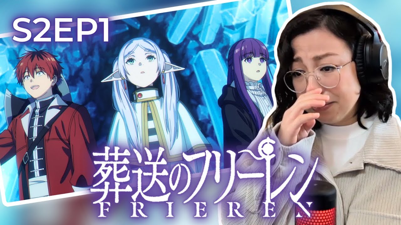 Frieren Season 2 starts with TEARS! 😭 Episode 1 Reaction