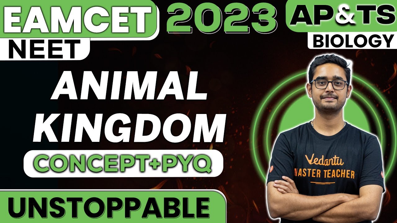 Animal Kingdom In One Shot (Concept+PYQs) | Biology | NEET 2023 | EAMCET | Ajay Sir