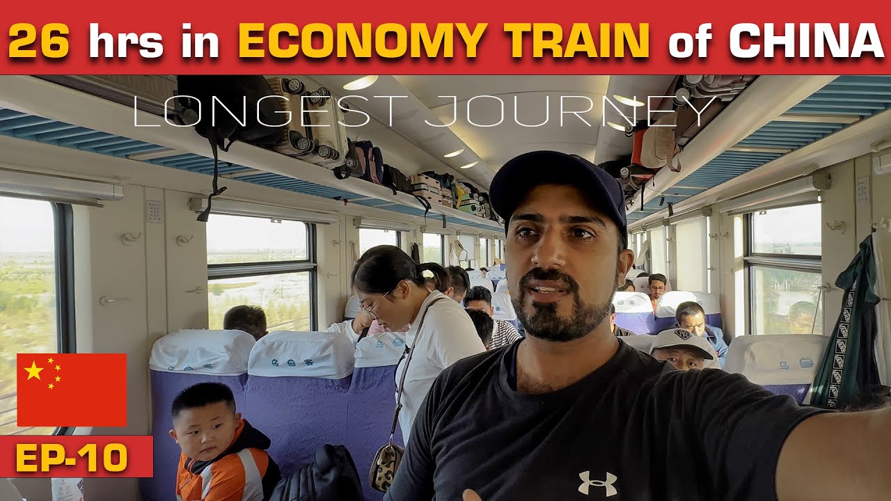 LONGEST EVER TRAIN Journey in 🇨🇳 CHINA | 2600 Km Urumqi to Xian | EP-10 | CHINA SERIES