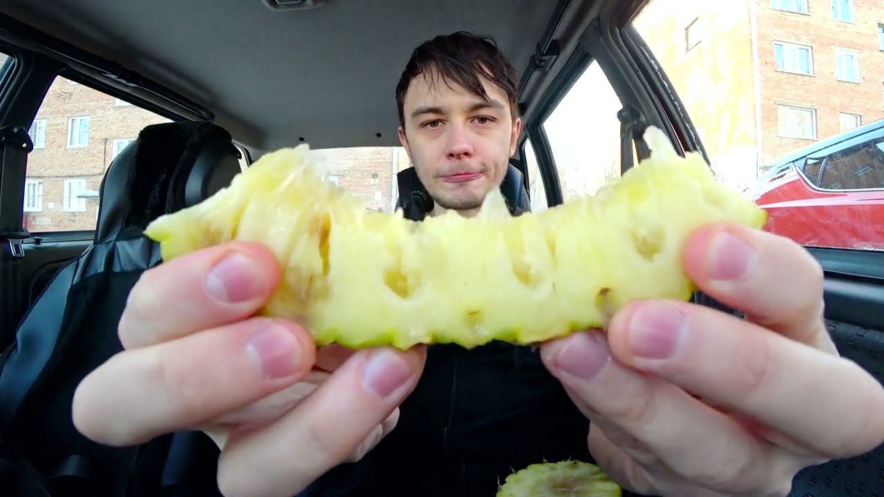ПРОБУЮ АНАНАС И ПЬЮ ТЫКВЕННЫЙ СОК!