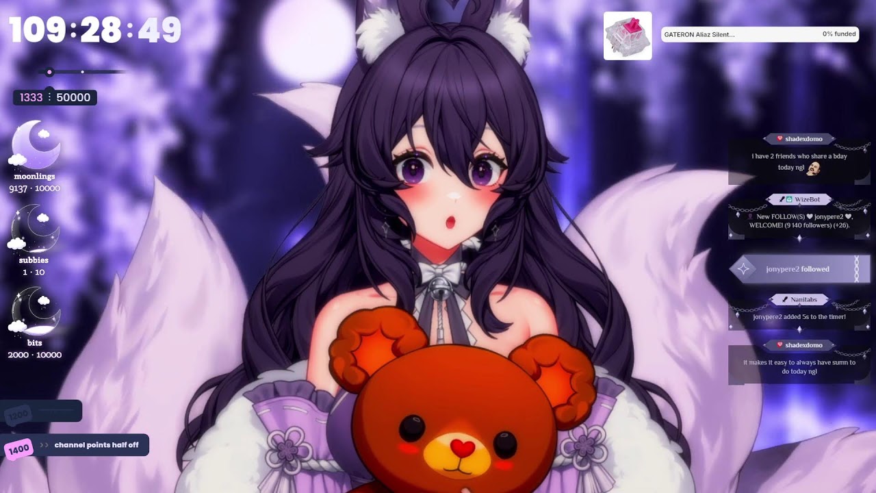 ♡ live asmr with kitsune ♡ !discord !throne