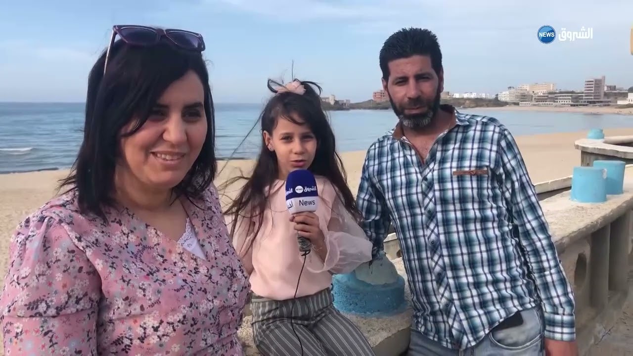 #الطارف| كورنيش القالة.. ملاذ العائلات من موجة الحر