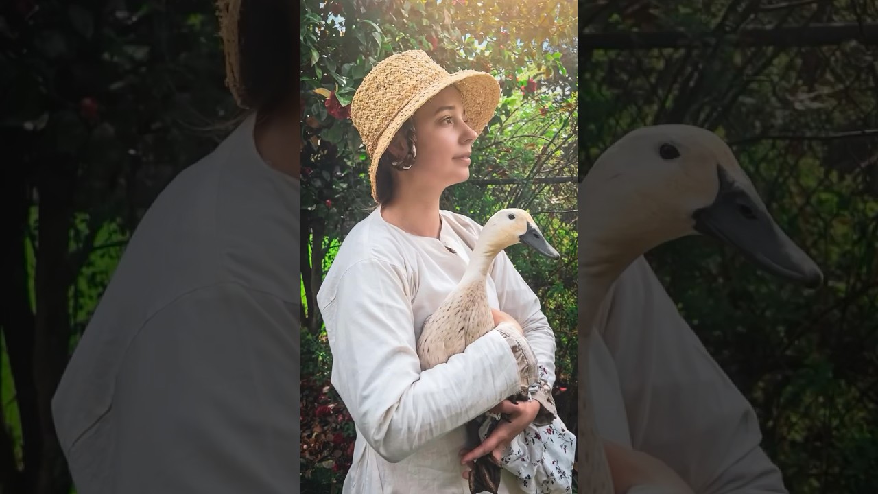 Medieval Gardener clothing #medieval #reenactment #cottagecore #whimsical #ducks