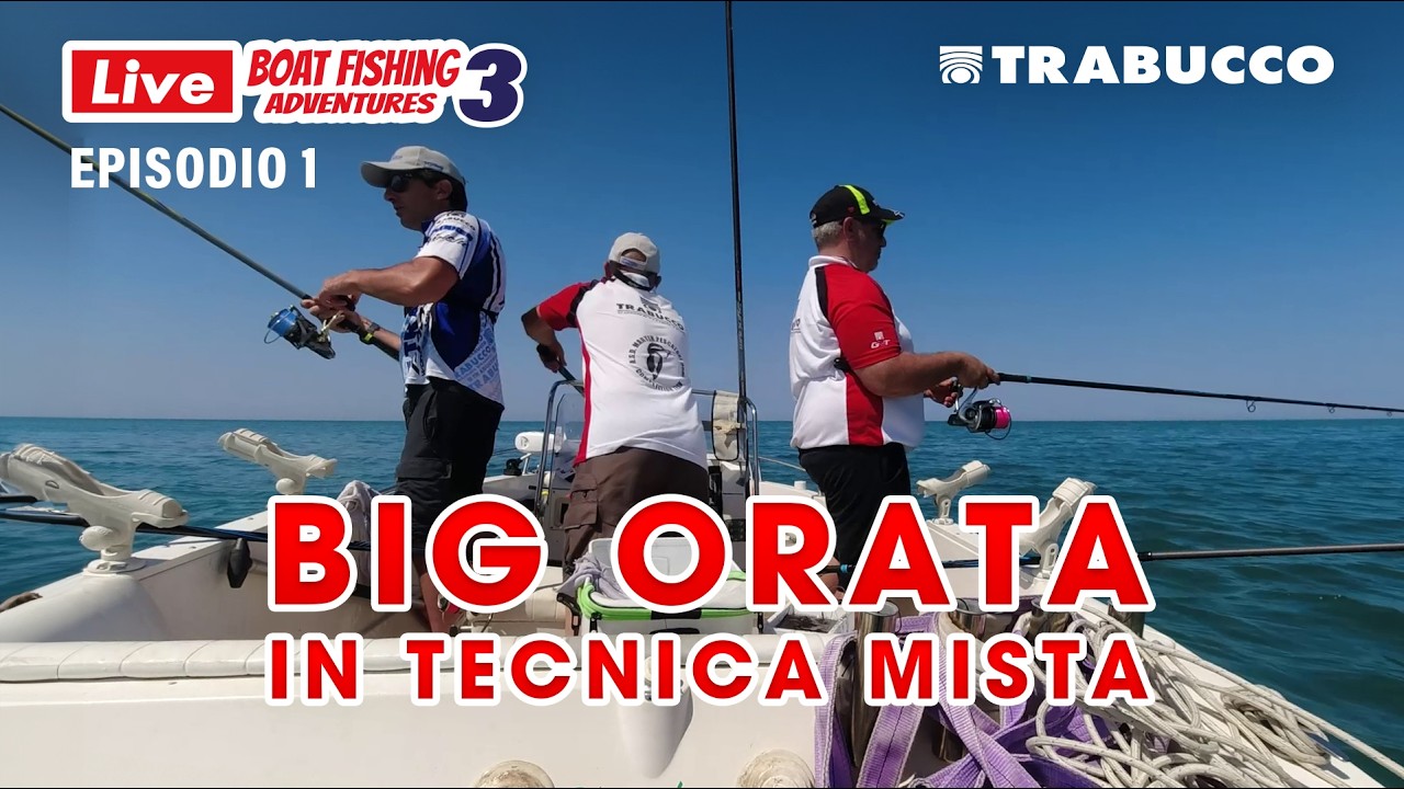 Pescare in mare a BOLENTINO dalla BARCA: TARGET #orata » LBFA S3E1#boatfishing #trabuccofishing