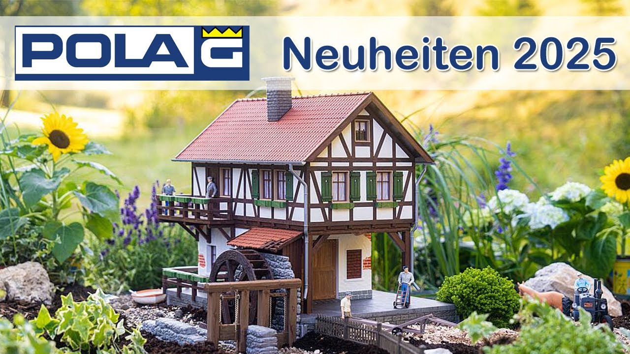 Pola Modellbahn Neuheiten 2025 | Spur G | Gartenbahn