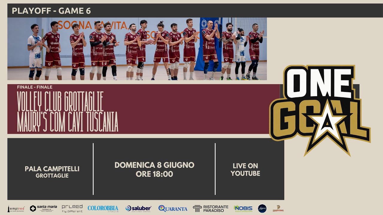 VOLLEY CLUB GROTTAGLIE - MAURY'S COM CAVI TUSCANIA (PLAYOFF - FINALE - RITORNO)