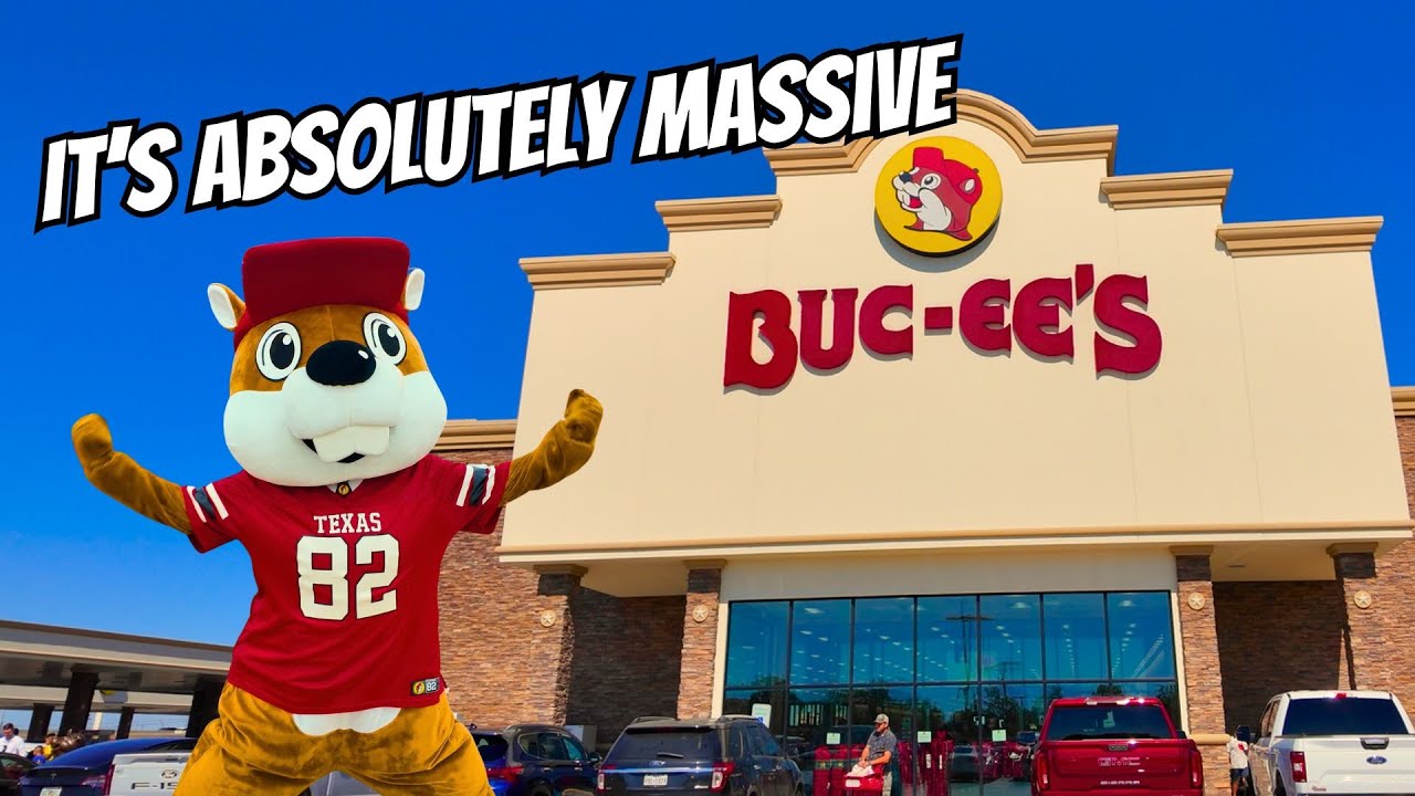 Нью-Браунфелс, Техас, от Walking Buc-ee | Он просто огромный