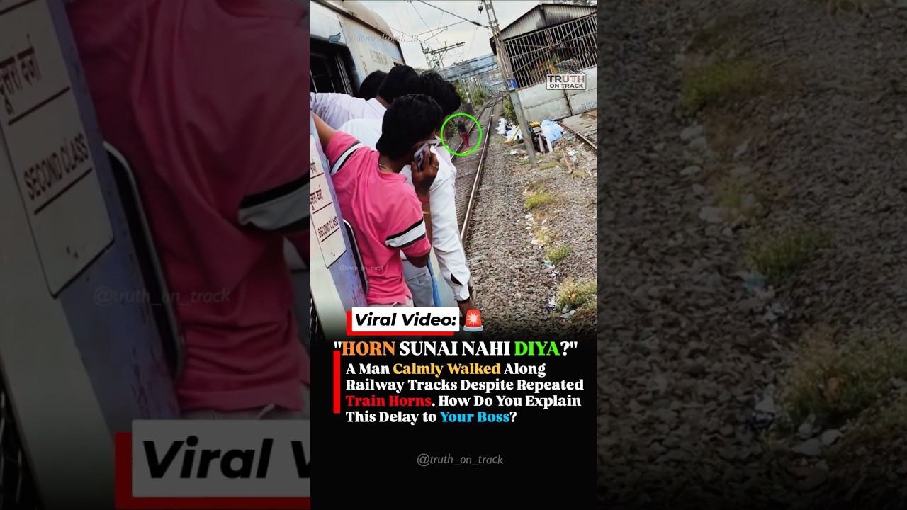 How Do You Explain This Delay to Your Boss? 🤔 #shorts #indianrailways