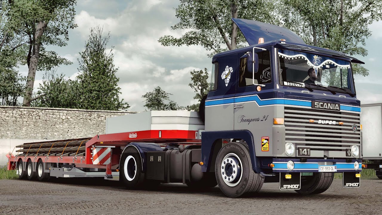 [ ETS 2 1.44 ] SCANIA 141 V8 | GRAND UTOPIA