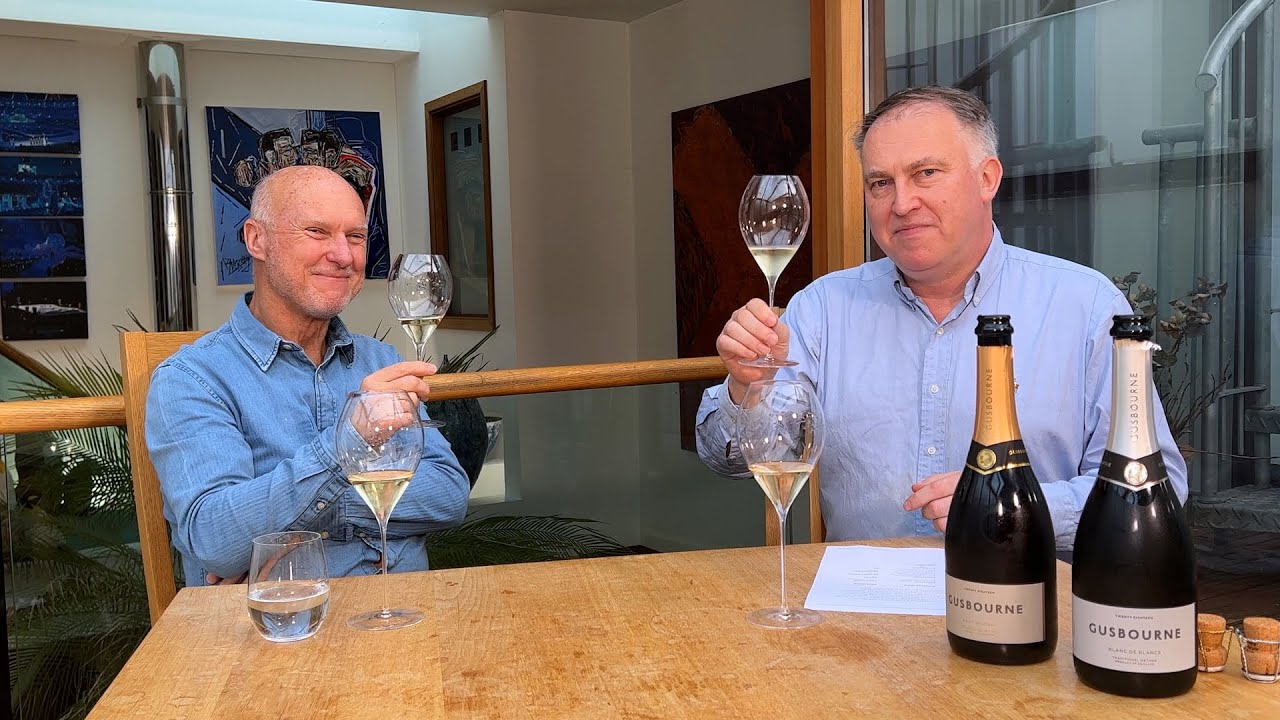 The English Bubble - Review of Gusbourne Brut Reserve & Blanc de Blancs 2018 with Richard Bampfield