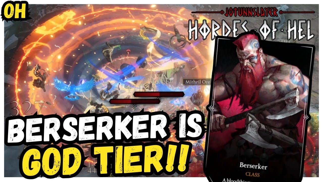 A True GOD TIER Class! Jotunnslayer!