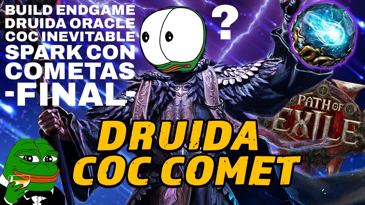 UBER DPS y Defensa con build de 1 boton?! Oracle CoC Comet | Path of Exile 2 Last of the Druids