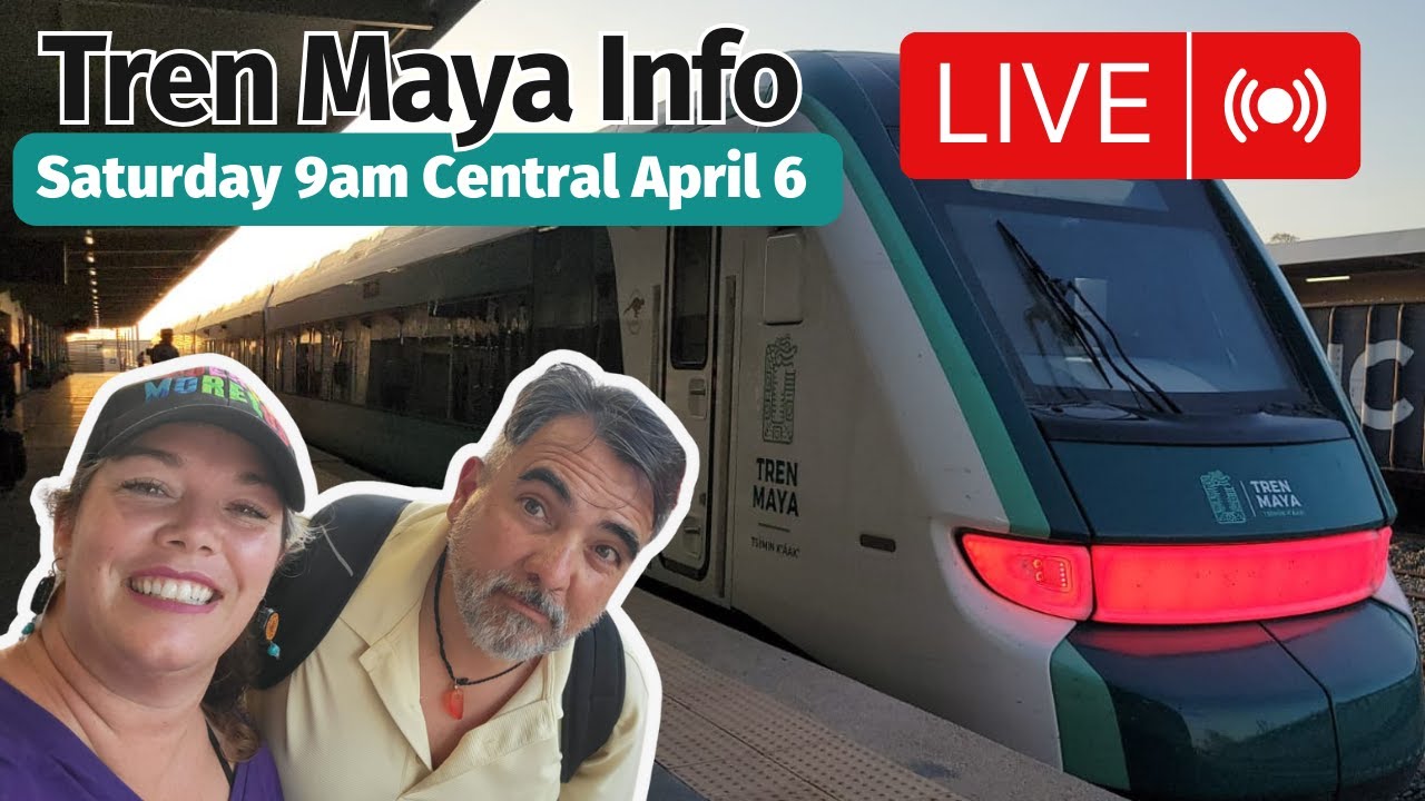 Answering your questions LIVE about the Mayan Train / Tren Maya