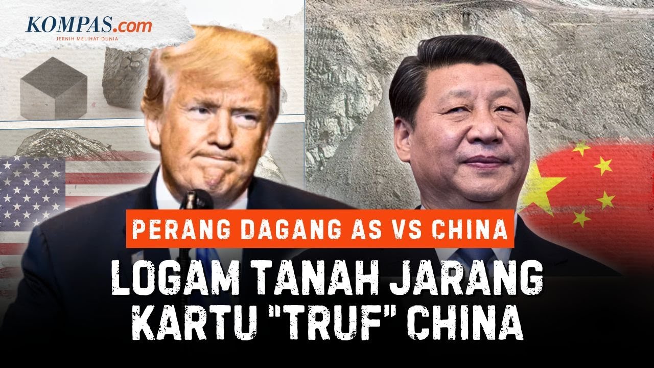 China Bikin Trump Murka, Bagaimana Logam Tanah Jarang Picu Perang Dagang Dunia?