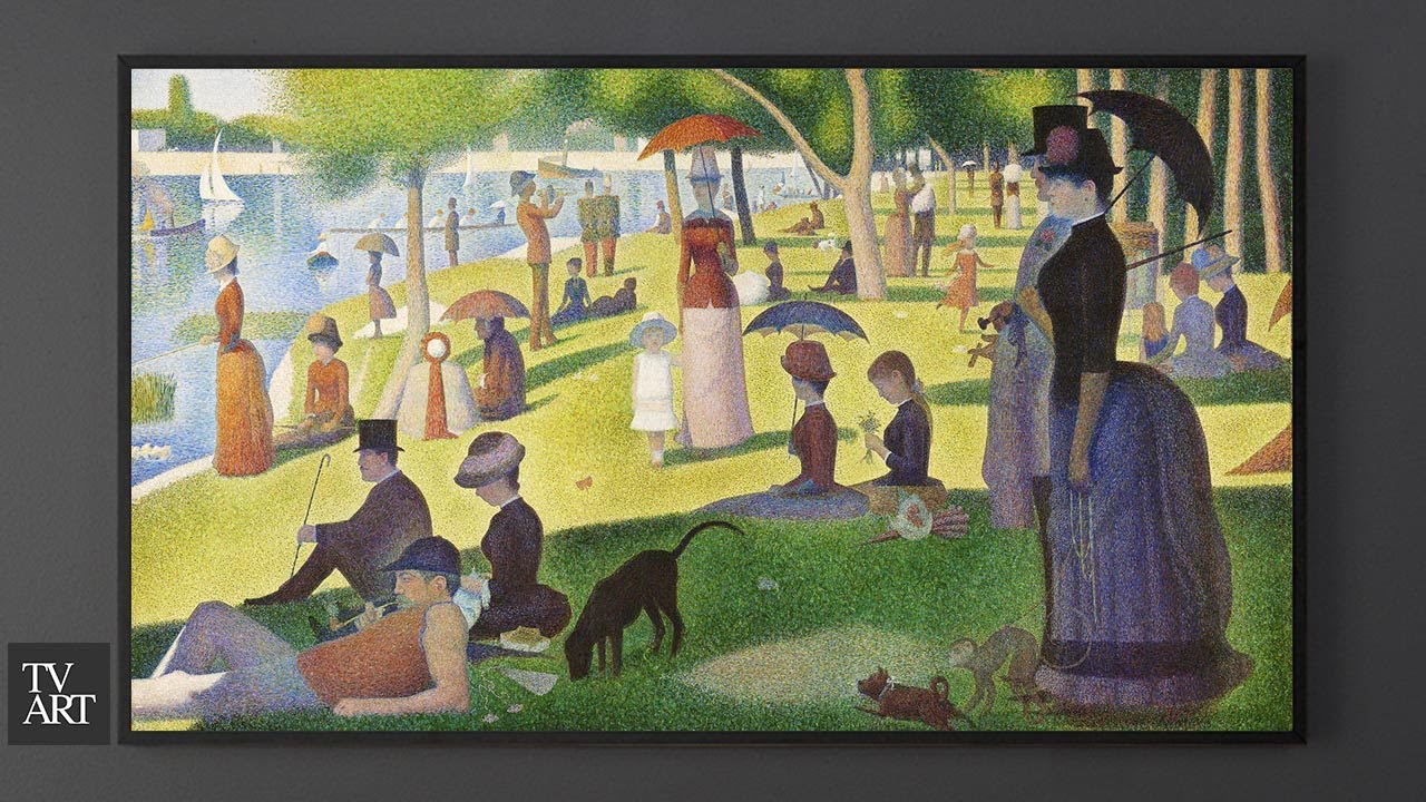 Art for TV | Georges Seurat | HD Painting Slideshow Wallpaper (2 Hour)