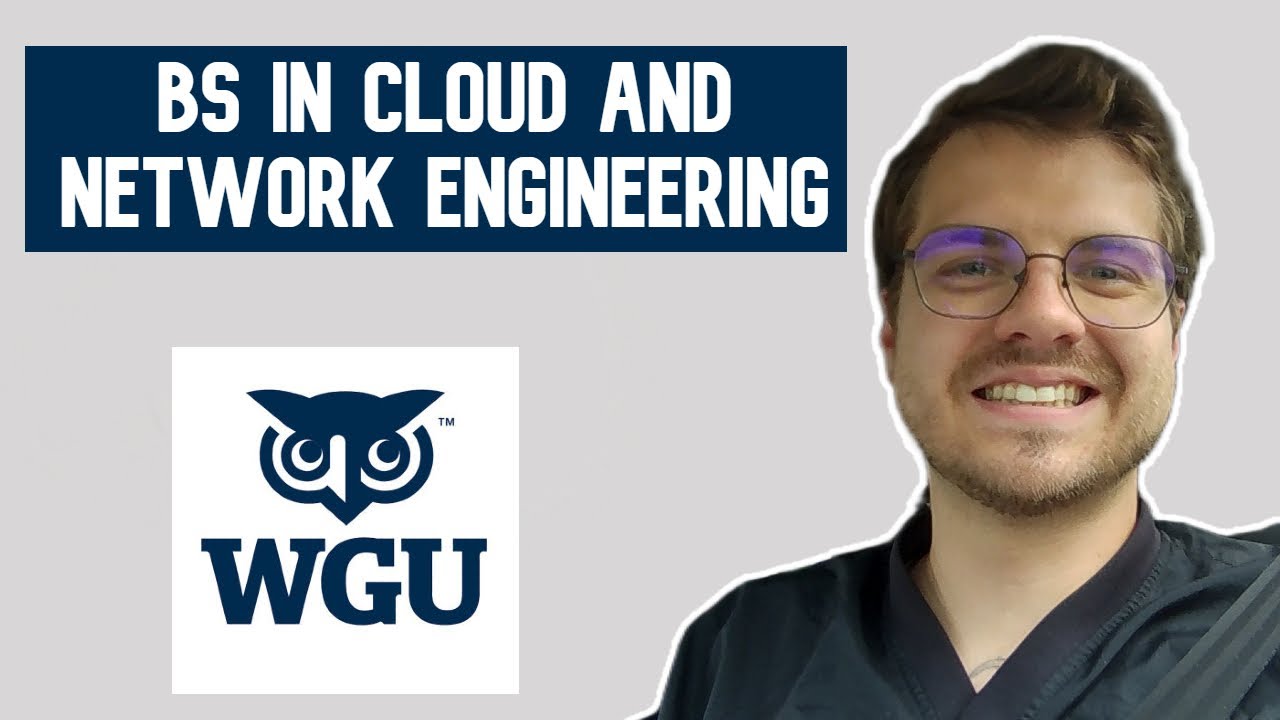 What classes are in WGU's Cloud and Network Engineering Bachelor's degree? (Cisco specialization)