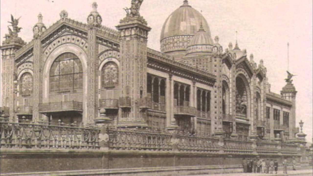 France, Paris, Exposition Universelle de Paris 1889 Photo Montage