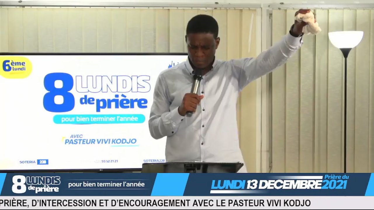 8 LUNDIS DE PRIÈRE POUR BIEN TERMINER L'ANNÉE | 6ÈME LUNDI | 13 DÉCEMBRE 2021