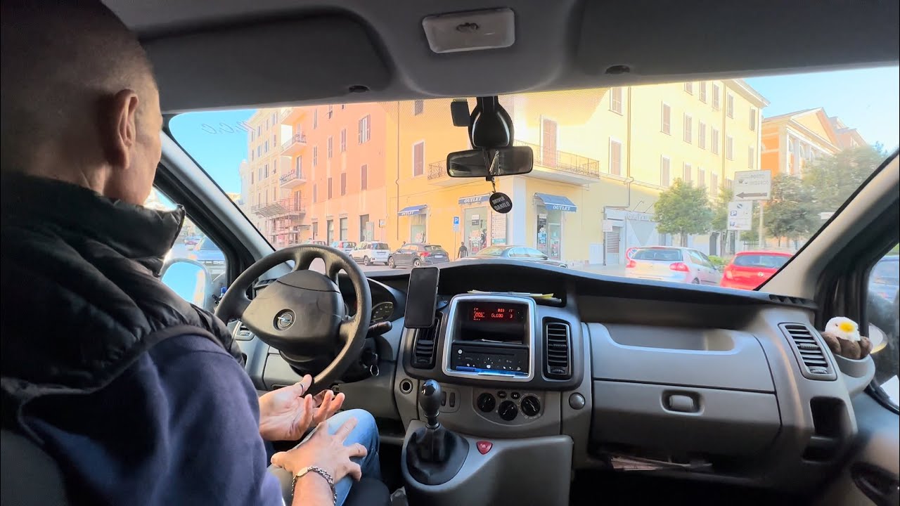 Vauxhall Vivaro Car pov driving || European Car pov drive ITALY 