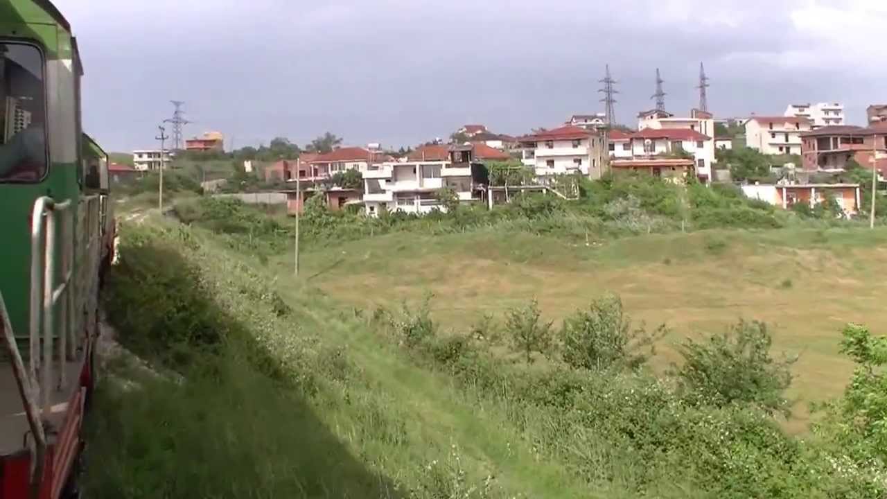 HSH T 669 1042 + 1057 Treni nr. 20 Durrës - Sukth ( -Tiranë ) - Mitfahrt - Albanian Railways