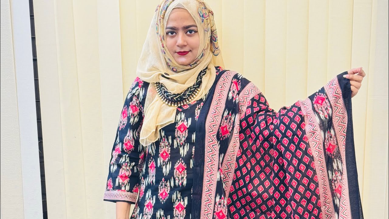 মাত্র ৬৫০ টাকায় রেডিমেড জয়পুরী থ্রি পিস 