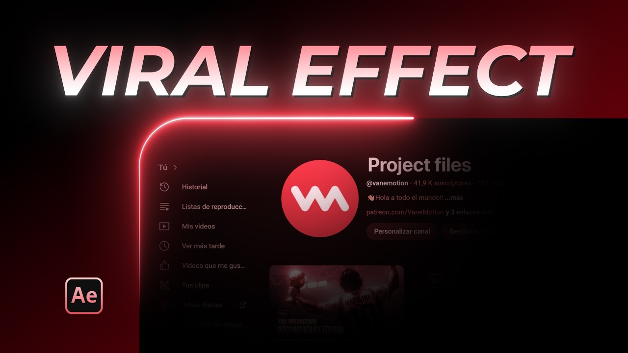 Crea INCREÍBLES Motion Graphics FÁCILES en After Effects🚀