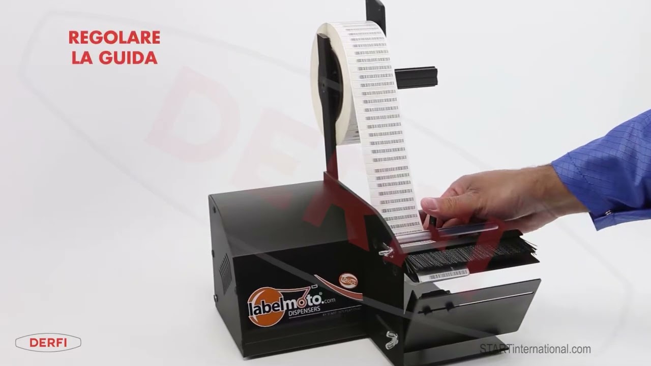 Distributore automatico separatore di liner per etichette  | LD60 25 - 50 - 100 | DERFI