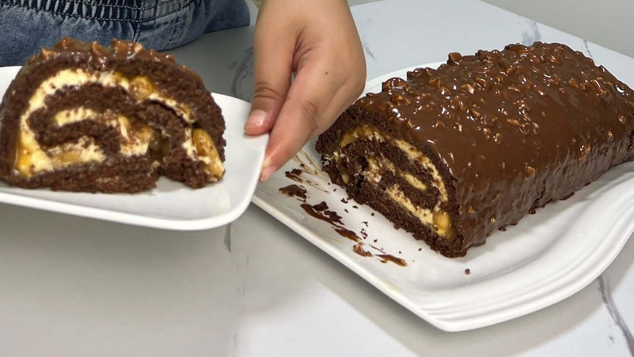 Торт Сникерс, который тает во рту!Простой и очень вкусный! 😋