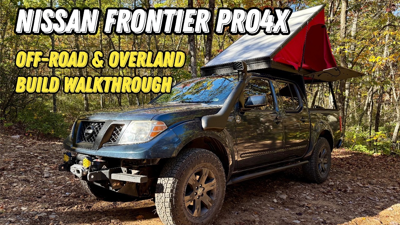 Nissan Frontier Pro4x Off-Road and Overland Build Walk Around