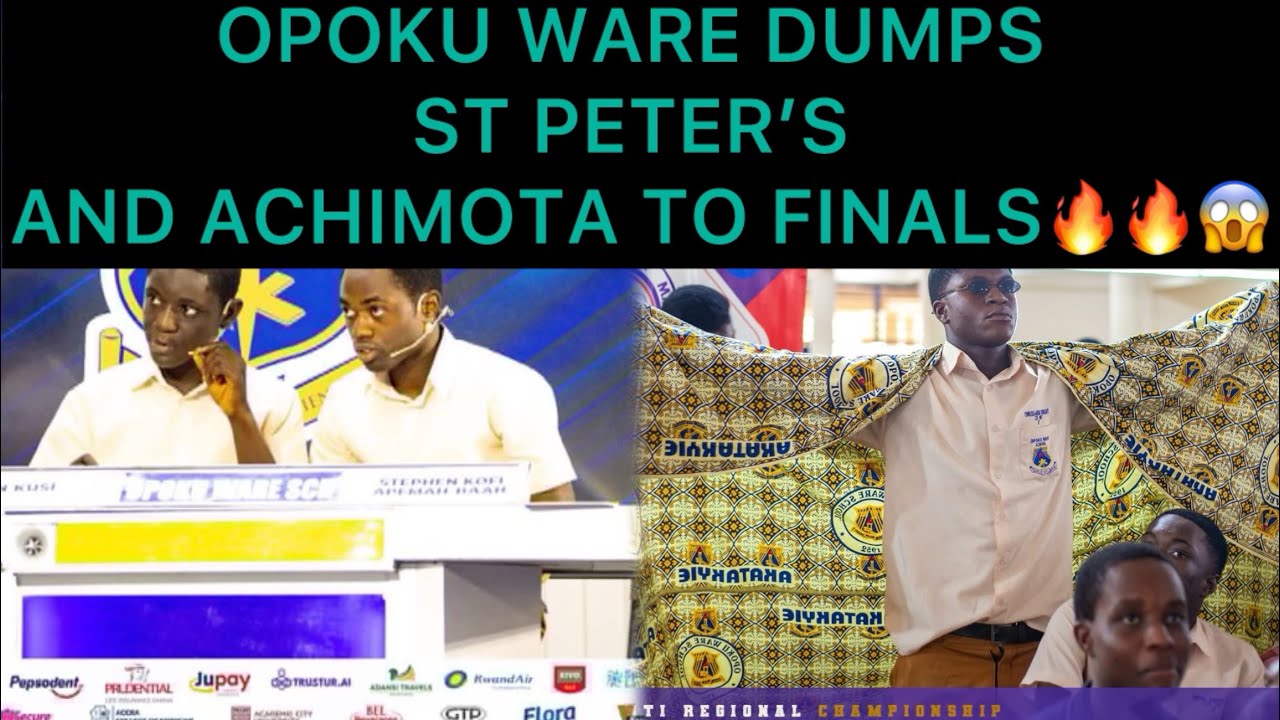 🔥🔥🤯 OPOKU WARE DUMPS ST. PETER'S & ACHIMOTA TO FINALS! NSMQ 2025 Semi-Final Shockwave!