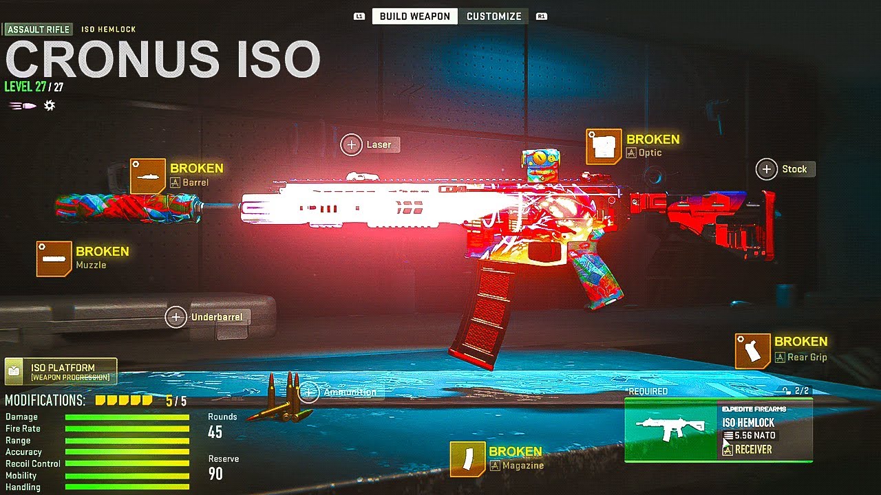 *NEW* Broken ISO Hemlock Class Setup on Vondel Park! (Best ISO Hemlock Loadout) - MW2