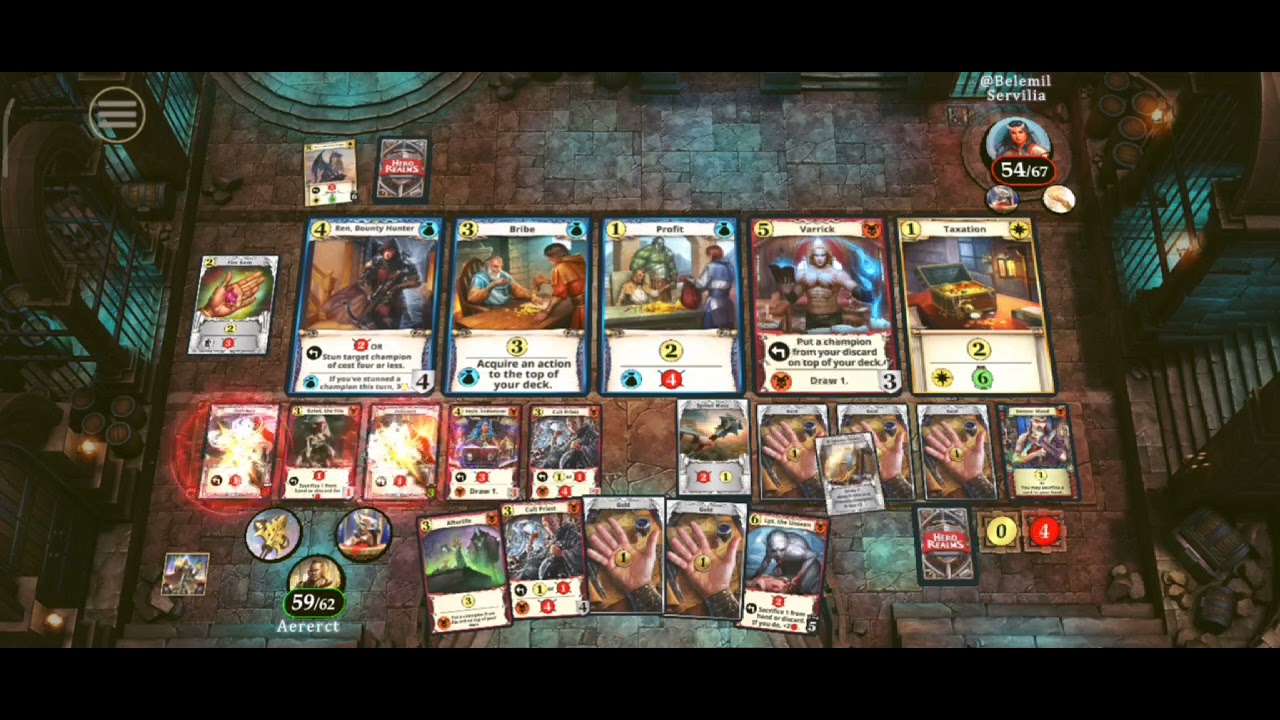 Hero Realms Cleric Mirror necro domination