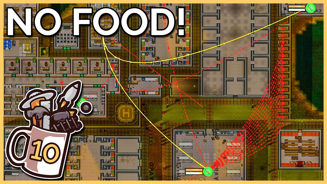 Logistical Nightmare! | Prison Architect #10