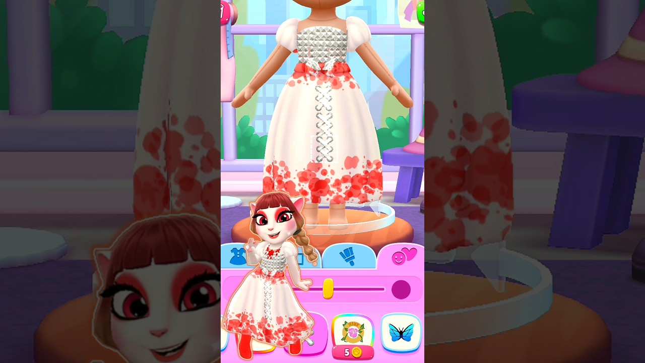 Gorgeous dress angela 2 wear 🎀 #youtubeshorts #cute #design #tiktok #trending #cosplay #cartoon
