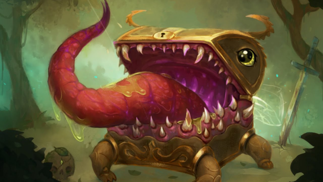 Exploring Dungeons and Dragons: Mimics