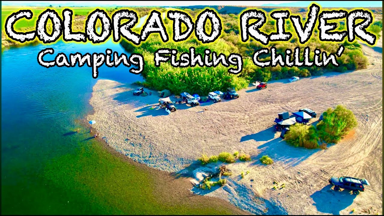 COLORADO RIVER CAMPING FISHING in 4K UltraHD