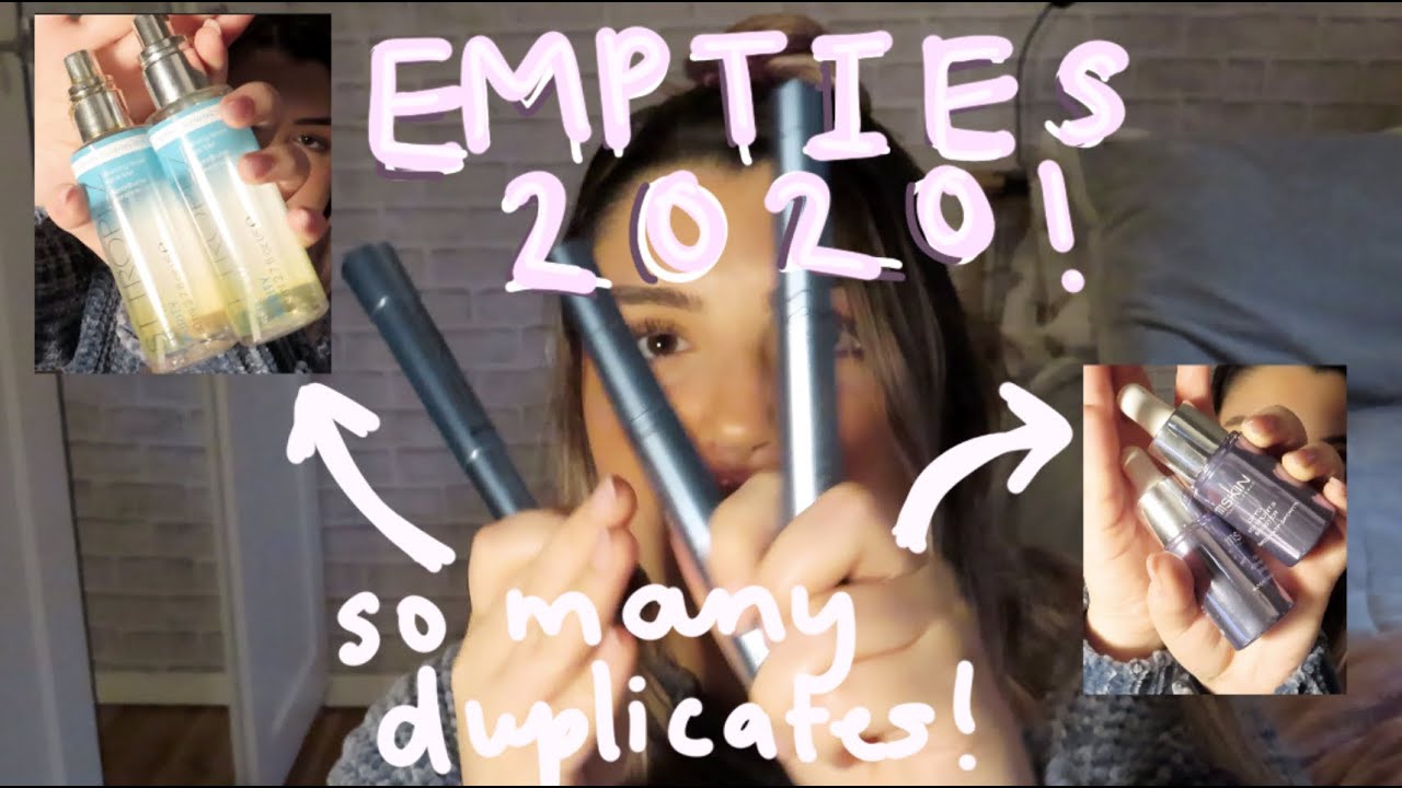 Everything I Used Up This Year! | EMPTIES 2020