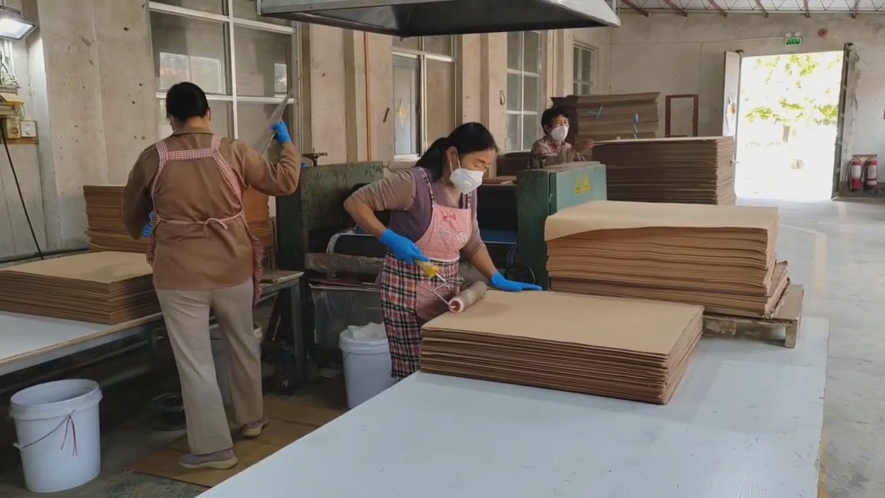 The process of making cork board 👨&zwj;🔧