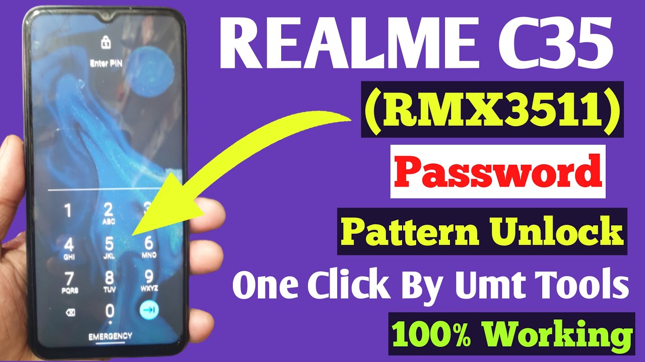 Realme C35 (RMX3511)  Pattern Unlock New Method Without Pc 100% Working Solutions |||