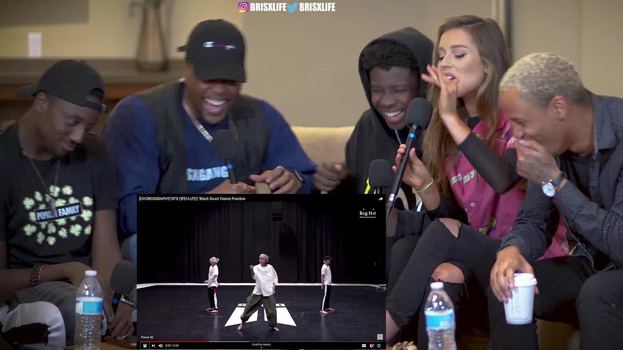 BTS (방탄소년단) 'Black Swan' Dance Practice | GROUP REACTION!!!