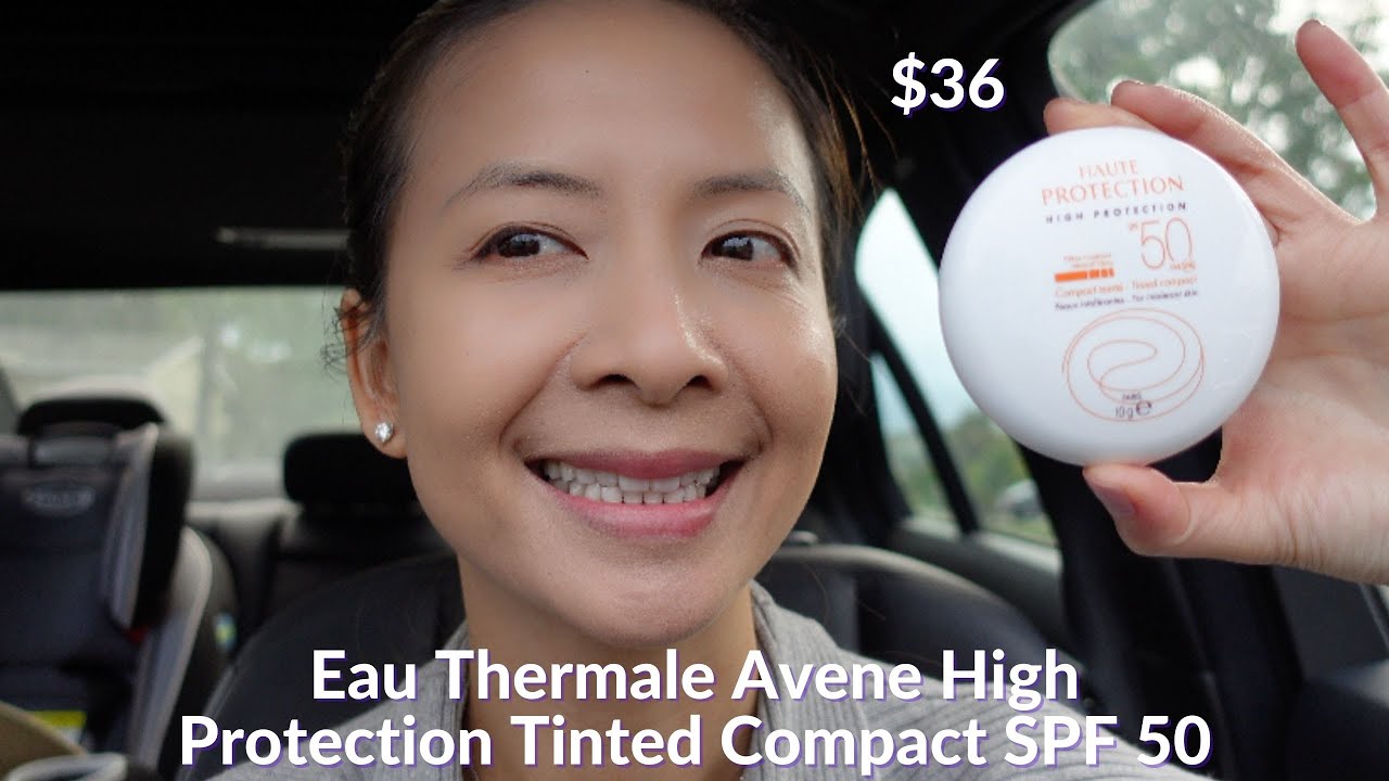 Eau Thermale Avene High Protection Tinted Compact SPF 50 Wear Test | Tiana Le
