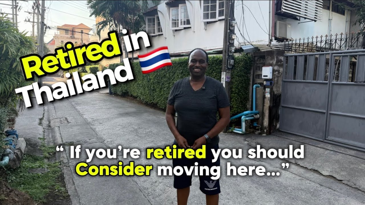 This 65-Year Old Retiree Left the U.S for Thailand | His New life here Only Cost Less Than $1k/month