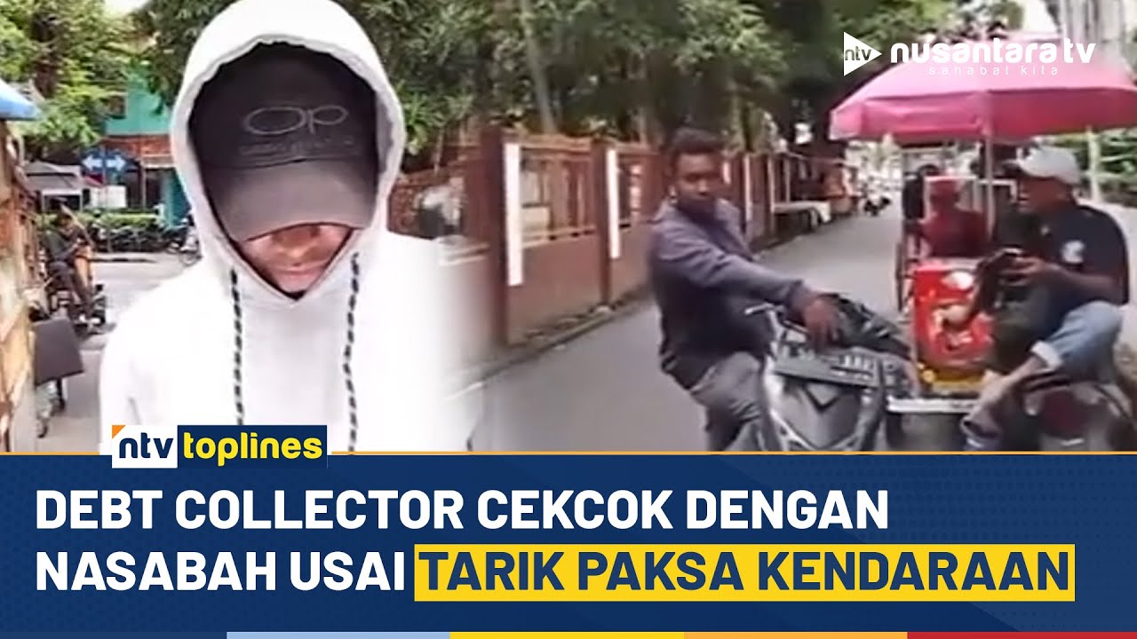 [LIVE] Cekcok Dengan Nasabah, Debt Collector Tarik Paksa Kendaraan | NTV TOPLINES