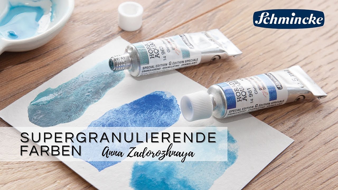Schmincke Supergranulierende Farben von Anna @draw_ better