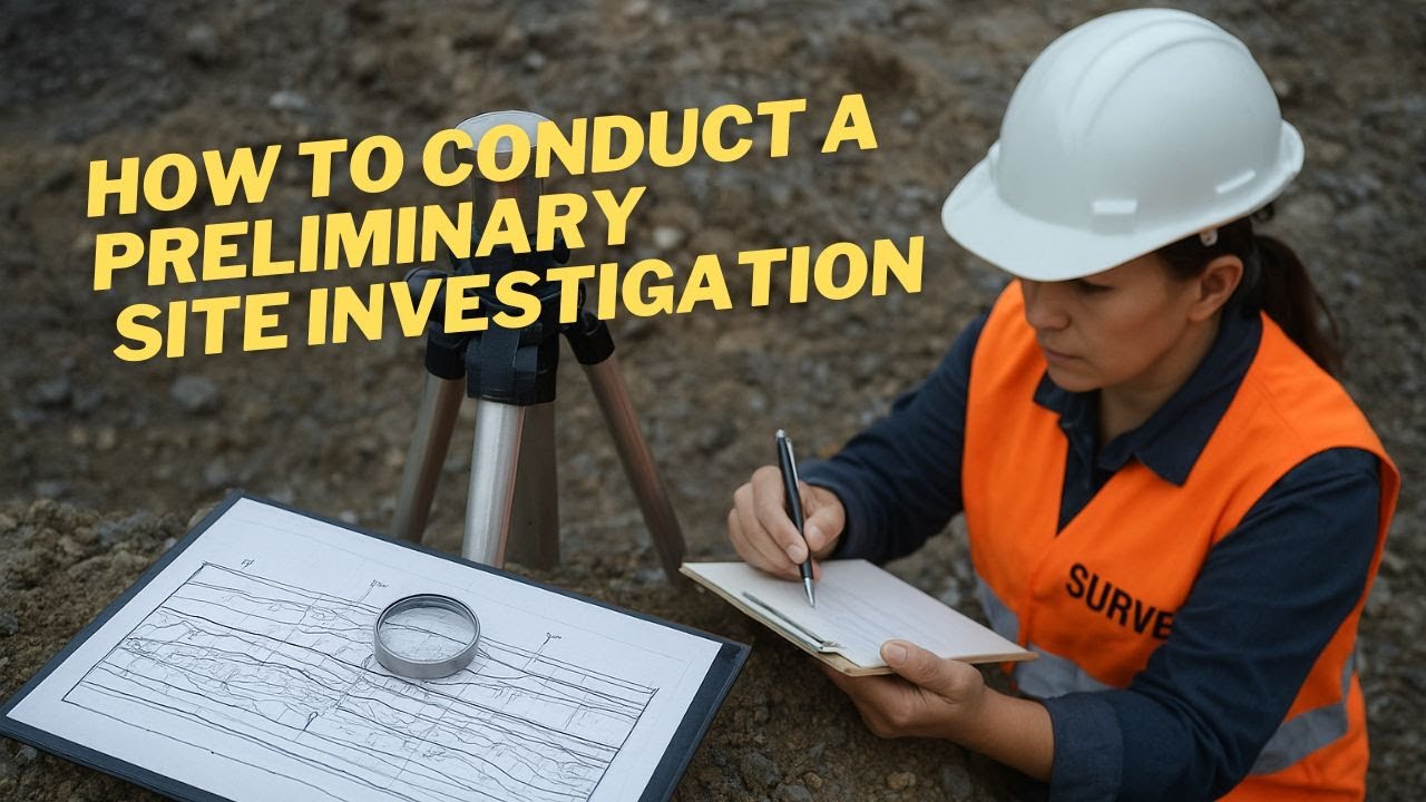 How to Conduct a Preliminary Site Investigation