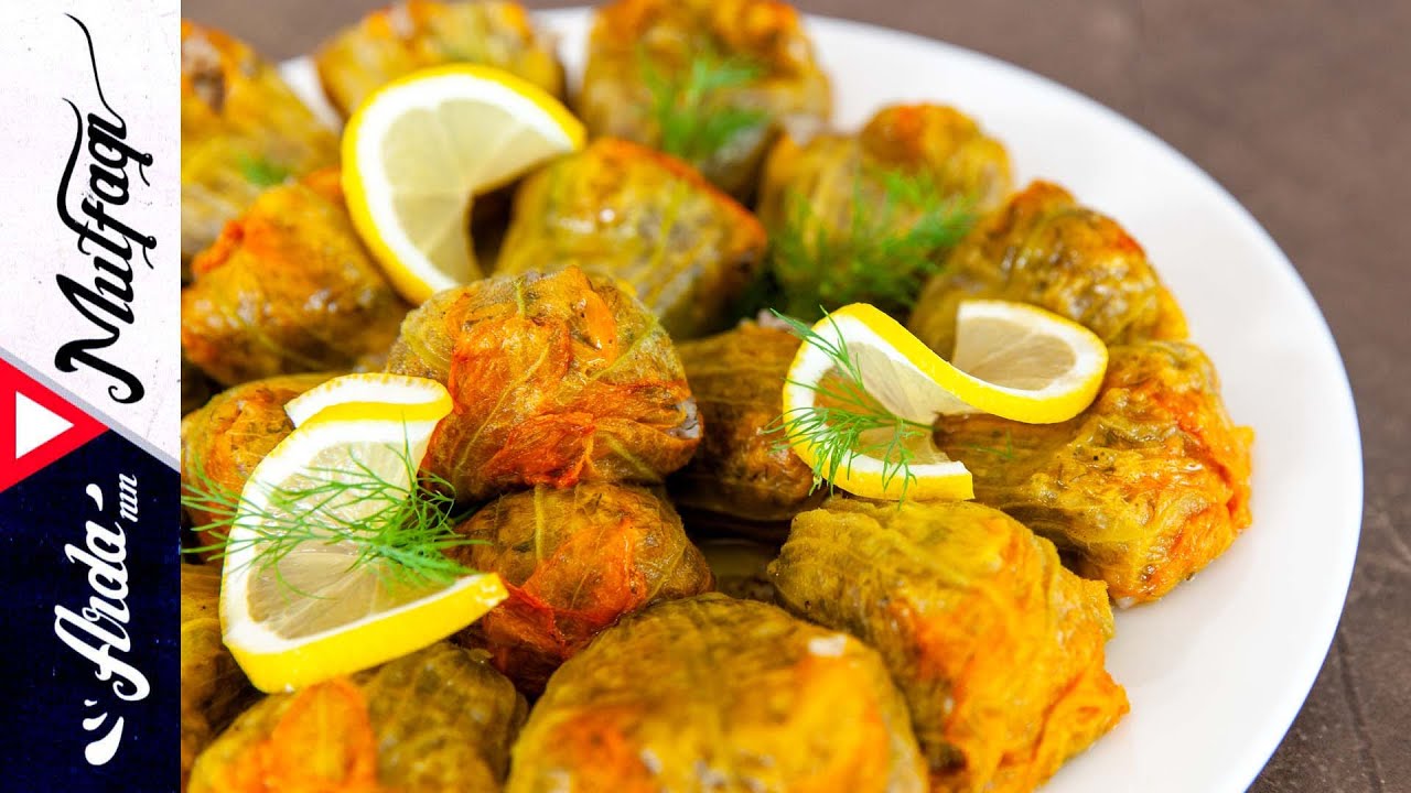Kabak Çiçeği Dolması I Arda'nın Mutfağı