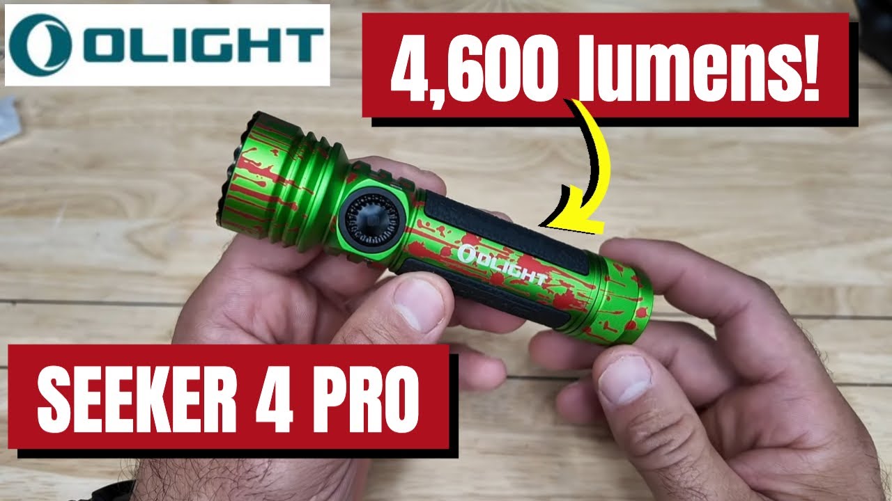OLIGHT Seeker 4 Pro — невероятные 4600 люмен!