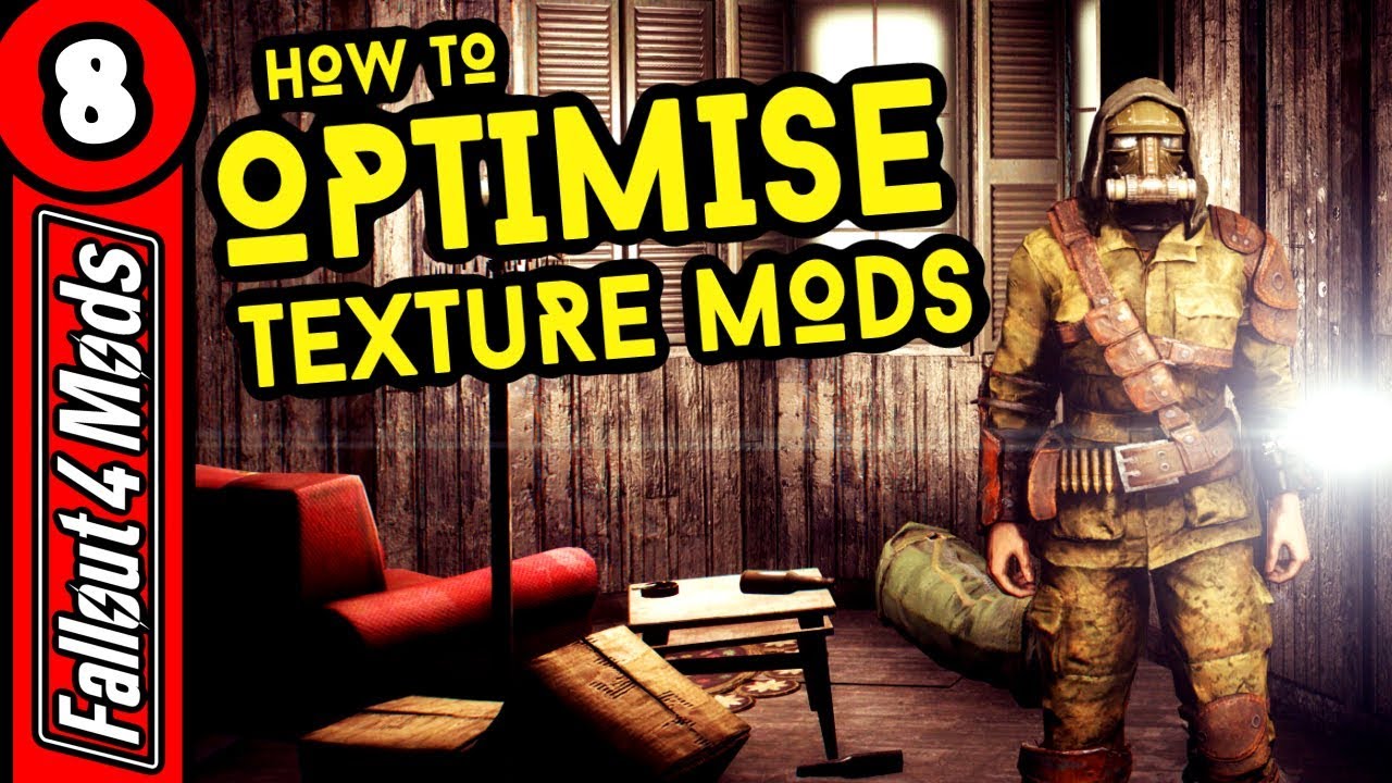 HOW TO create a mod for SMOOTHER Fallout 4 Gameplay – Combining Texture Mods – Fallout 4 - Part 8