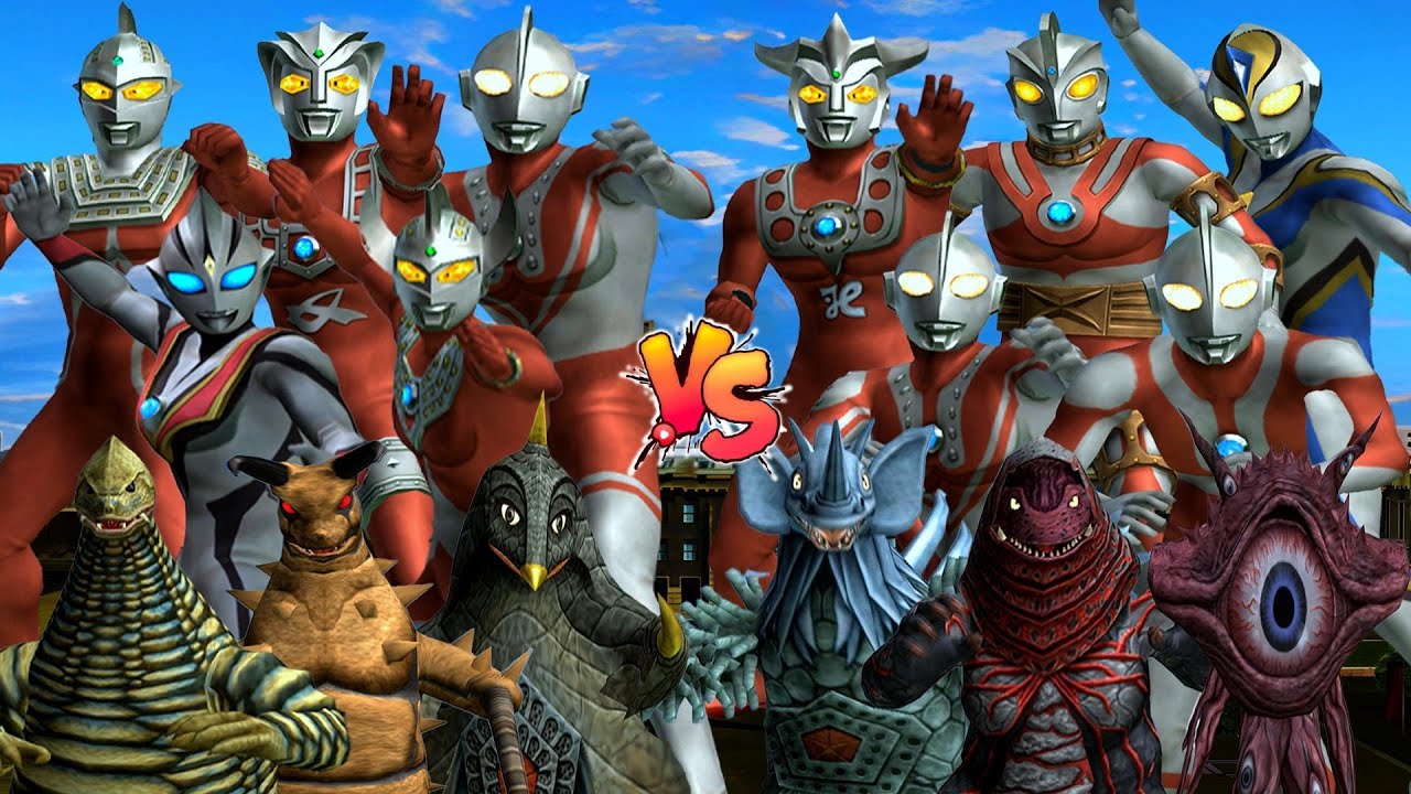 Ultraman Fighting Evolution3🔥Ultraman and monster combination battle#ufe3