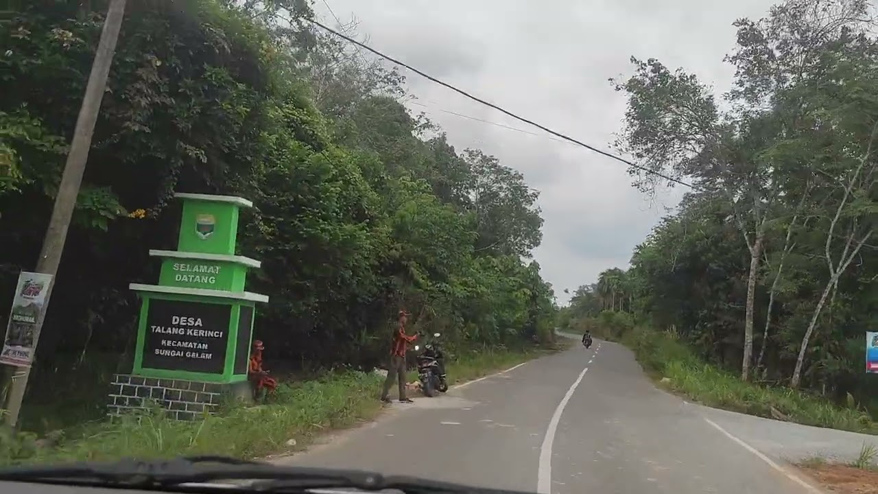 Jalanan wisata baru Jambi park Muaro Jambi #wisata#jambipark #jambi #sungaigelam